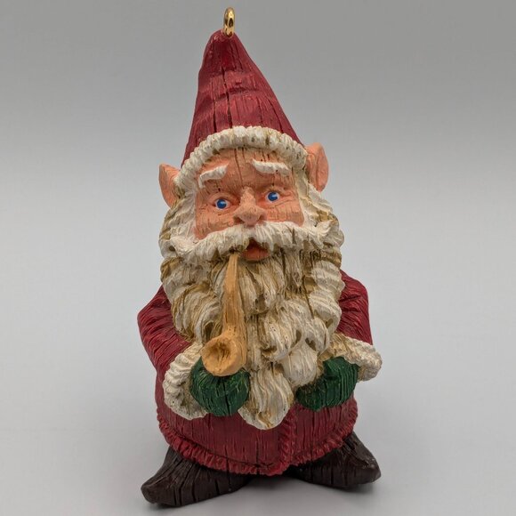 Hallmark Keepsake Old World Gnome 1989 Vintage Handcrafted Christmas Ornament - Picture 1 of 10